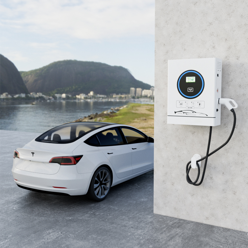22Kw Wallbox Type 2 Ocpp Rfid - شاحن سيارات كهربائية بقدرة 22 كيلو