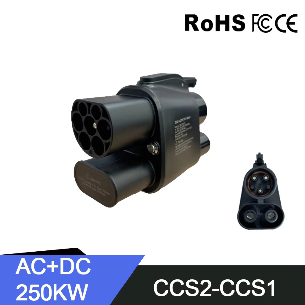 Ccs2 To Ccs1 Fast Charge Adapter 250Kw - محول CCS2 إلى CCS1 للشحن السريع
