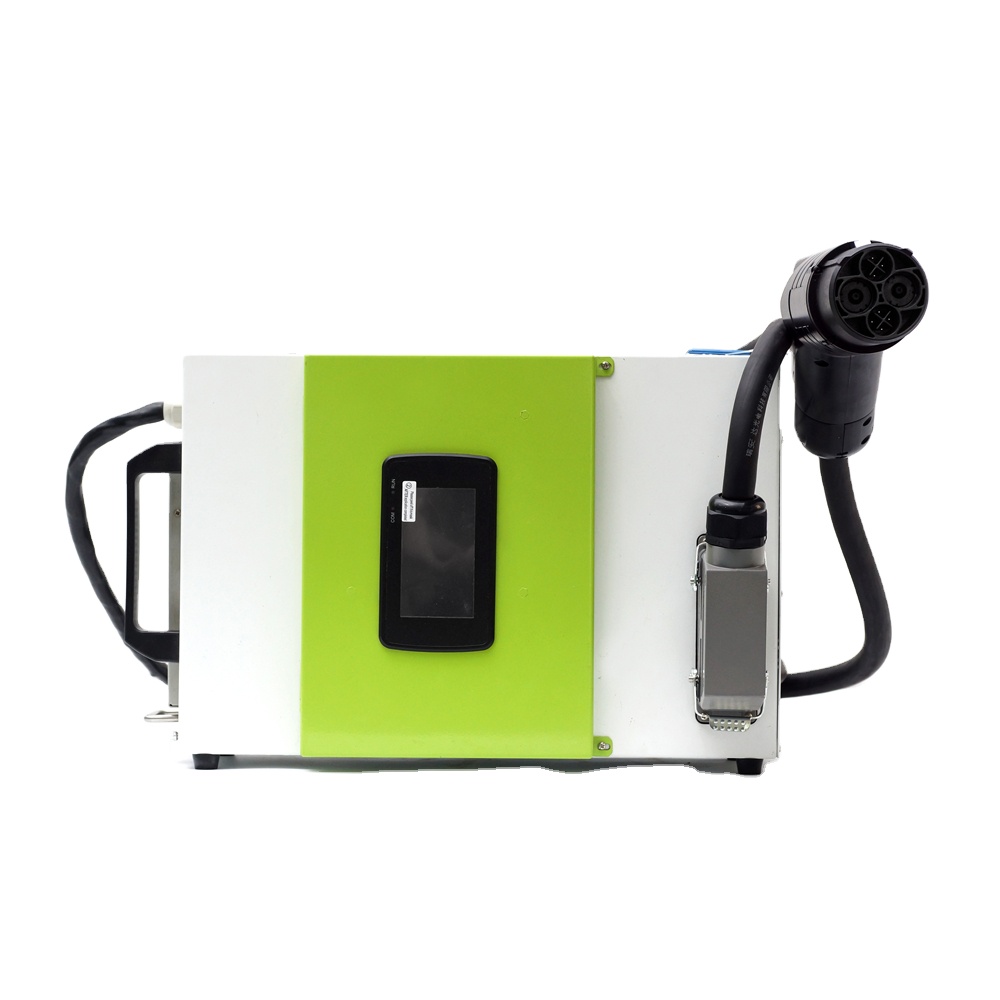 محطة شحن متنقلة للسيارات الكهر - مراجعة Portable Dc Fast Charger 20Kw Ccs2 وسعره