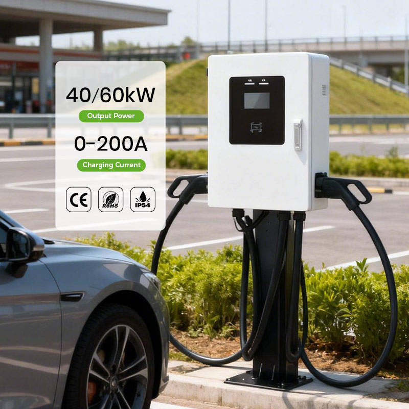 محطة شحن السيارات الكهربائية ب - مراجعة Dc Fast Charger 30Kw Wallbox Commercial وسعره