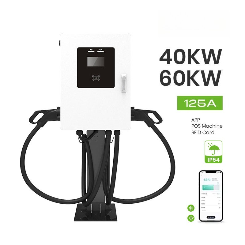 محطة شحن السيارات الكهربائية ب - مراجعة Dc Fast Charger 30Kw Wallbox Commercial وسعره